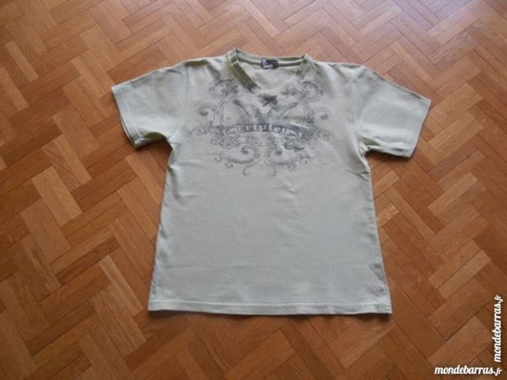 Tee-shirt vert col en V Vêtements enfants