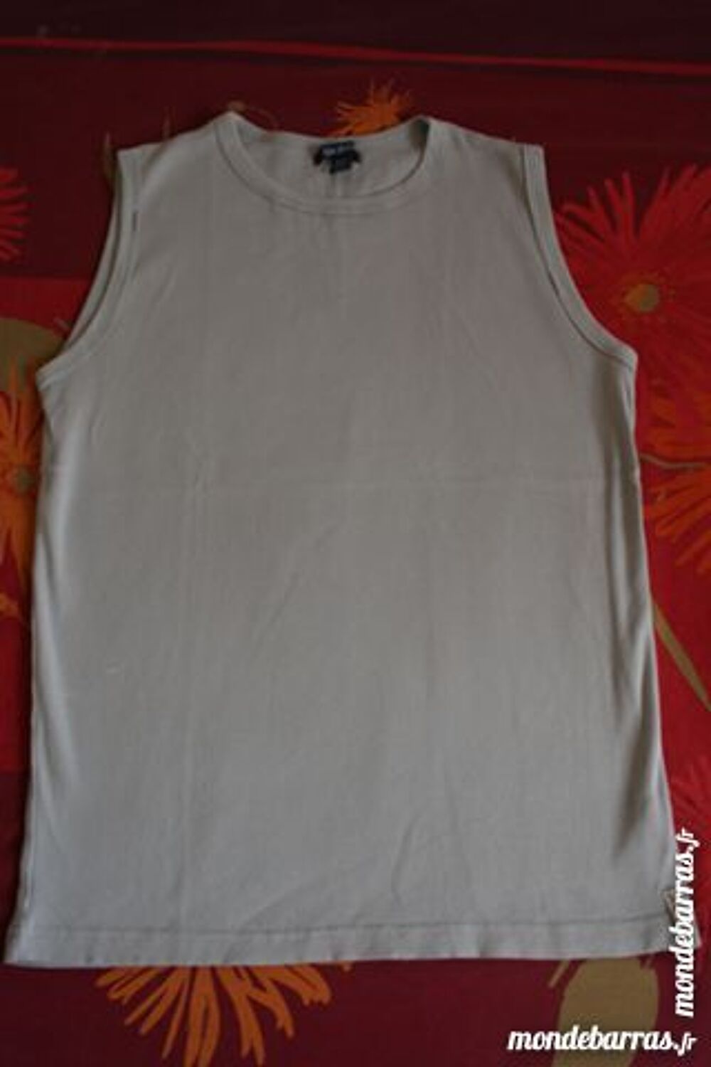 T-shirt sans manche ciel 12 ans Gar&ccedil;on MIROTON Vêtements enfants