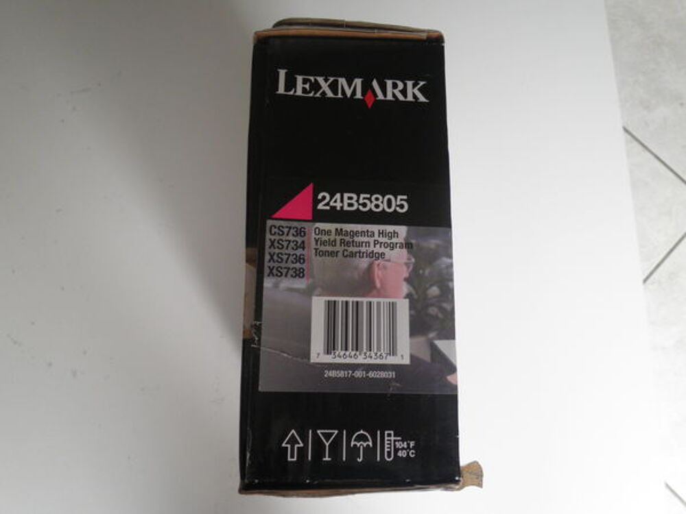 cartouche Lexmark 24b5804 24b5805 24b5807 neuve Matériel informatique