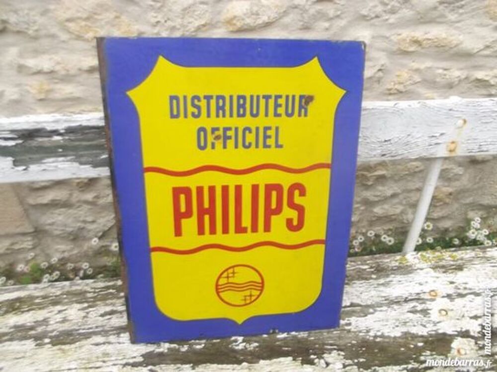 ancienne plaque &eacute;maill&eacute;e PHILIPS 