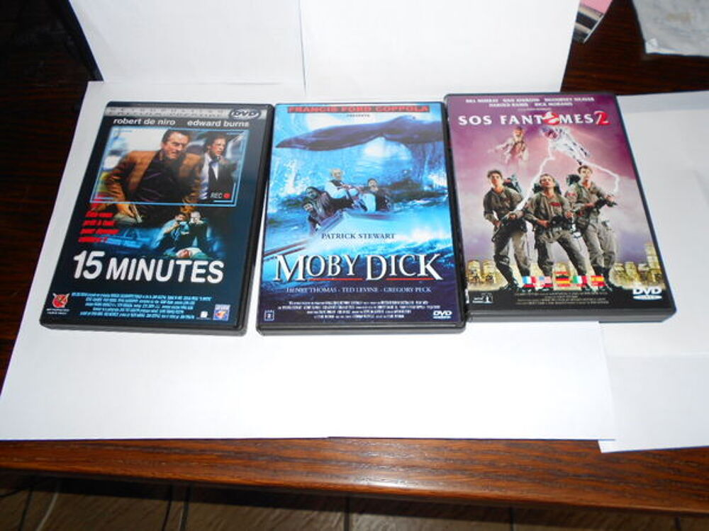 lot 3 DVD DVD et blu-ray