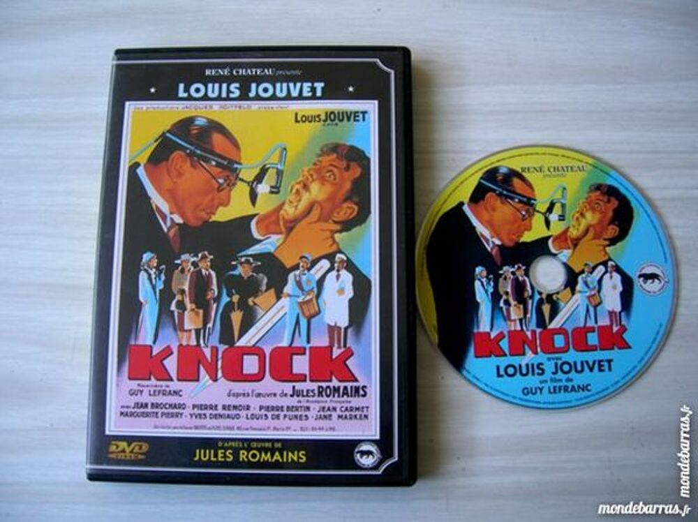 DVD KNOCK - Ren&eacute; CHATEAU - Louis JOUVET DVD et blu-ray