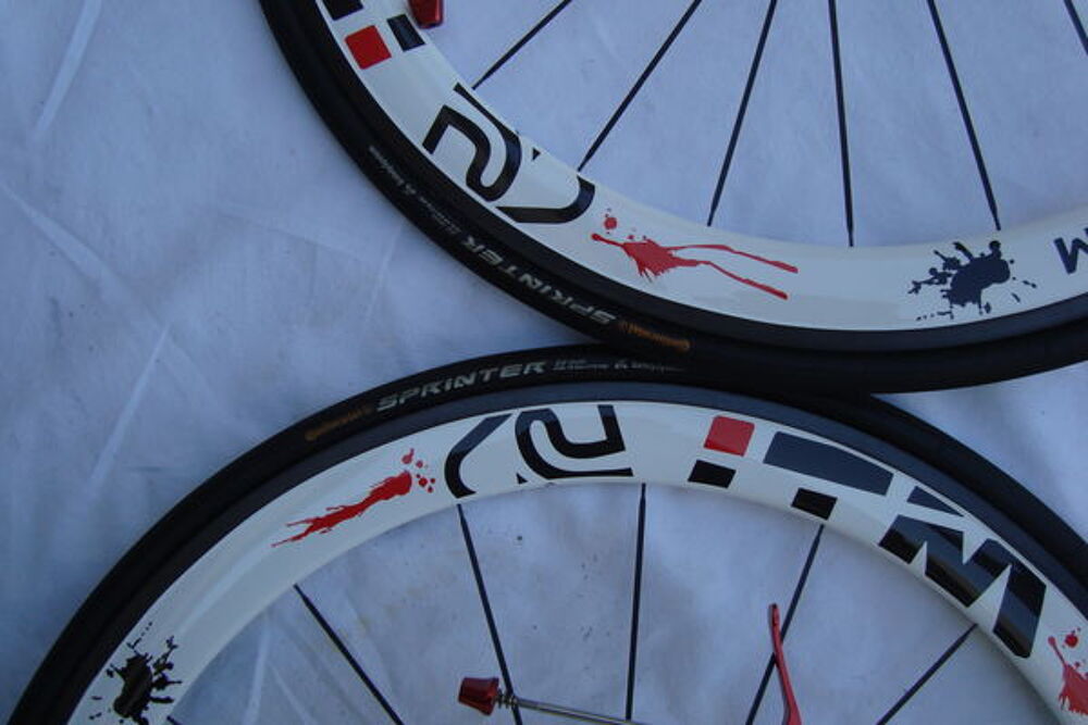 ROUES CARBONE ITM PATHOM 5.0 BLANCHES Vélos