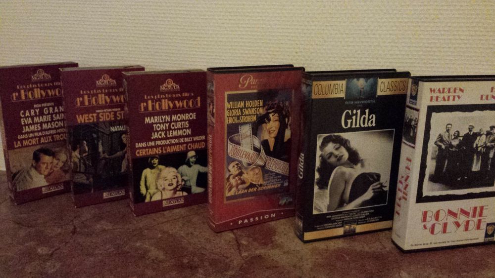 vid&eacute;o cassettes vhs Photos/Video/TV