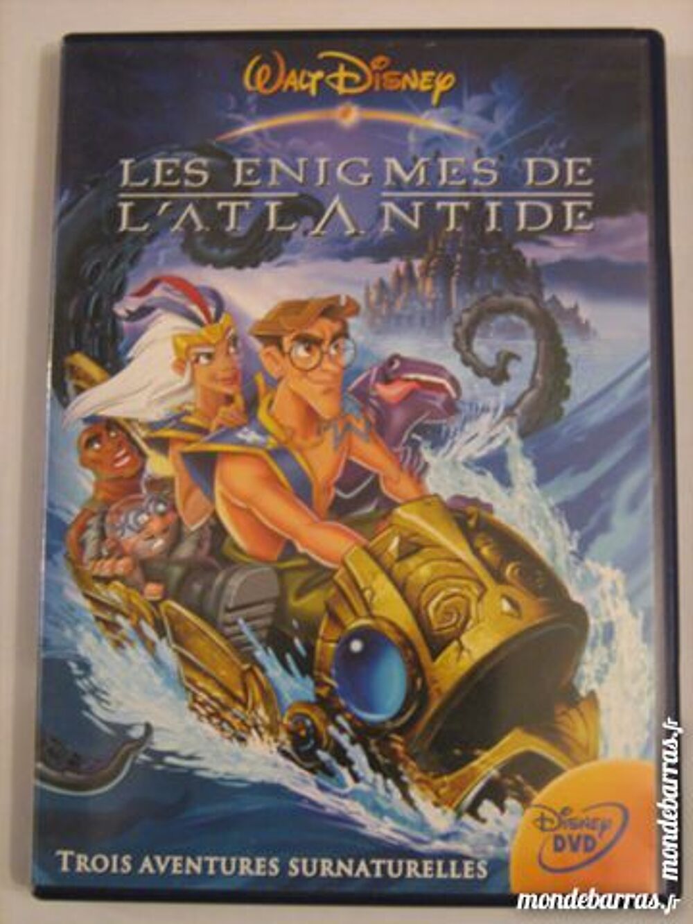 DVD DISNEY LES ENIGMES DE L'ATLANTIDE DVD et blu-ray