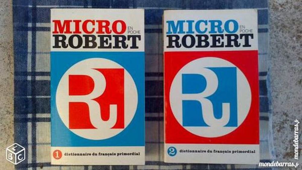 DICTIONNAIRES MICRO ROBERT Livres et BD
