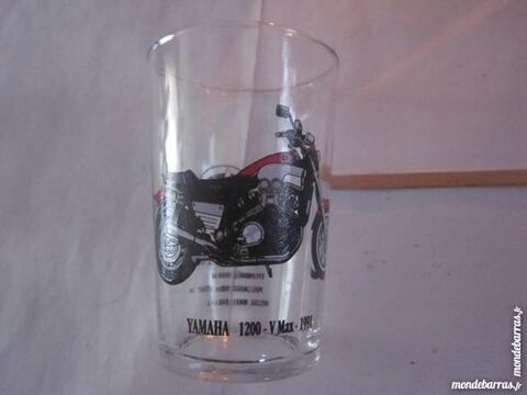 verre décoré  MOTO YAMAHA 1200 6 V MAX 1991 3 Brest (29)