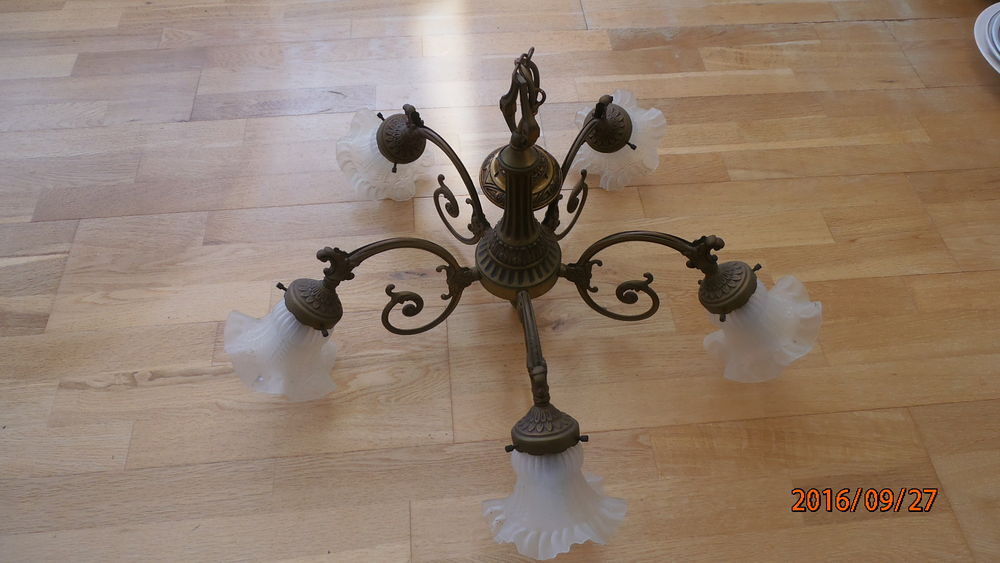lustre en laiton Décoration