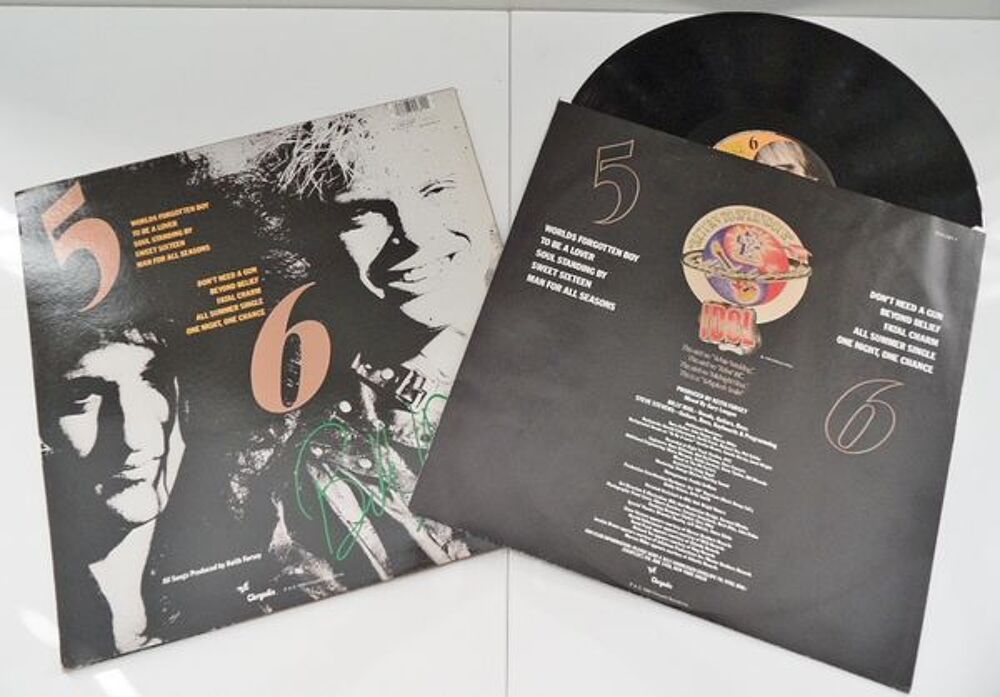 DISQUE VINYLE PLATINE VINTAGE BILLY IDOL HIFI 33rpm CD et vinyles
