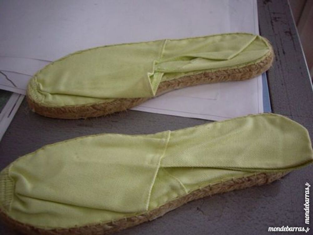 Espadrilles coloris Jaune pt 37 -neuves- Chaussures