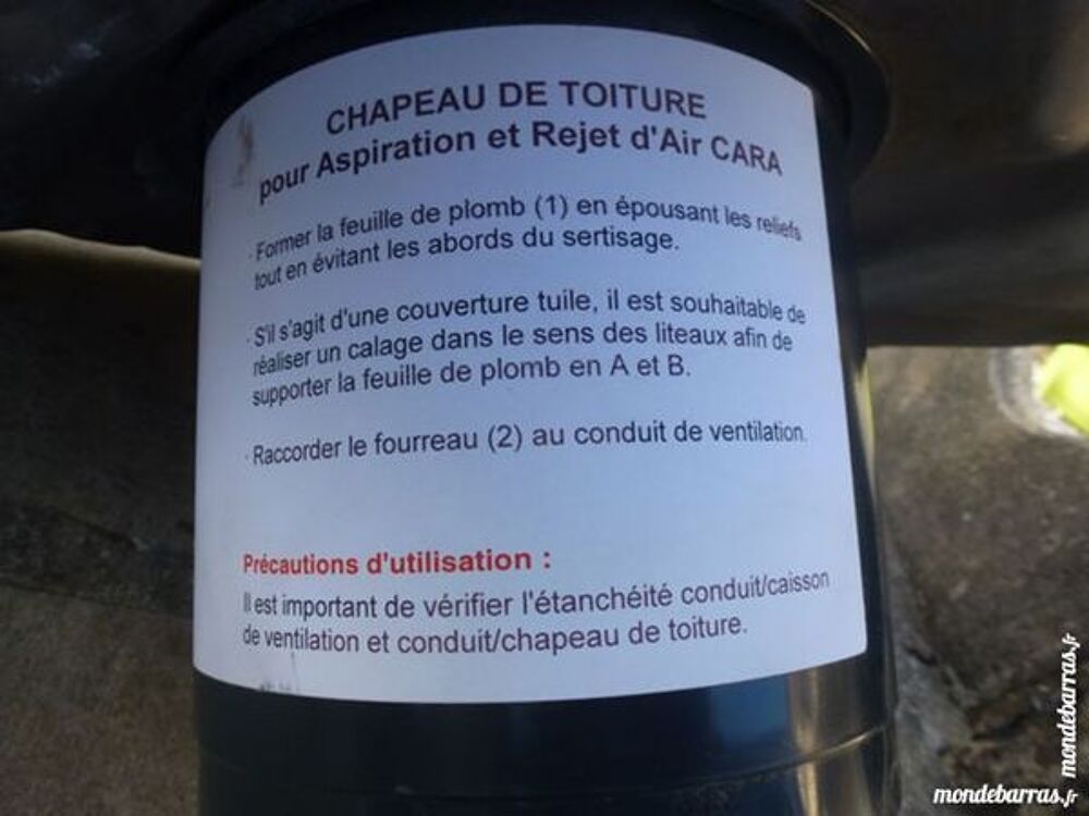 Chapeau de toiture Cuisine
