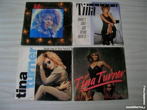 45 TOURS TINA TURNER. Lot de QUATRE 45 Tours ou à l'unité. 28 Nantes (44)