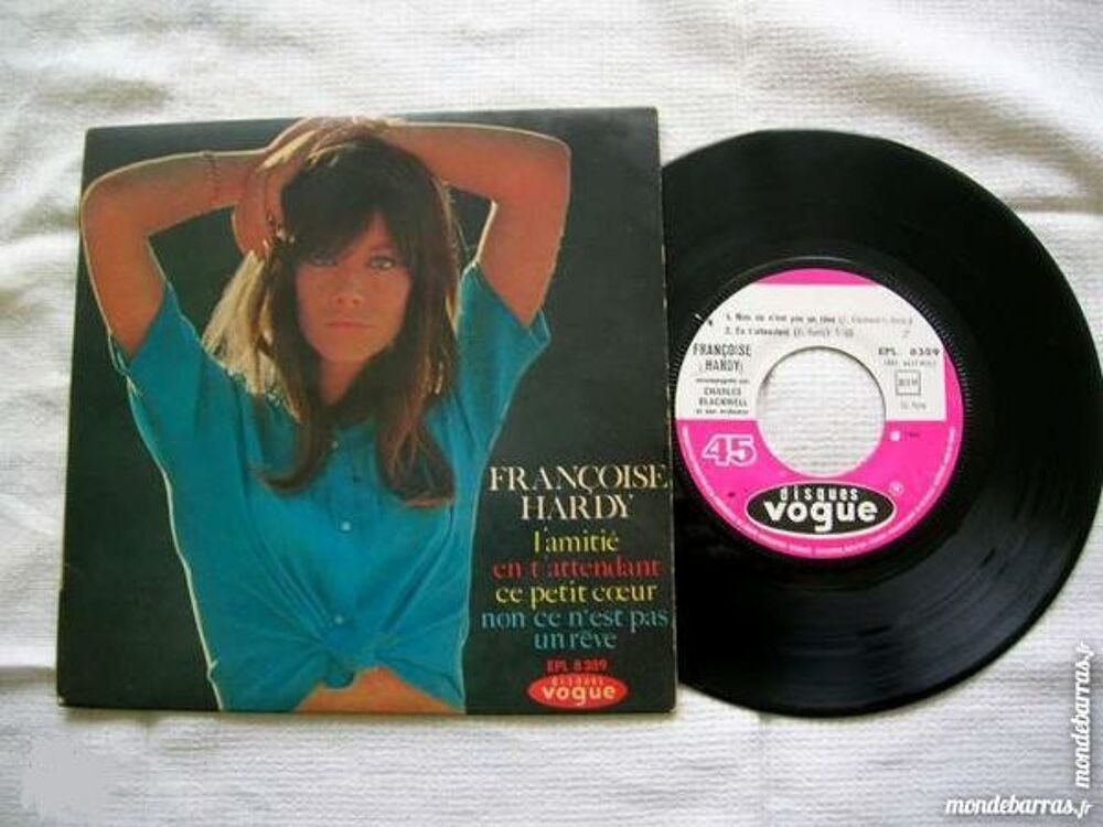 EP FRANCOISE HARDY L'amiti&eacute; CD et vinyles
