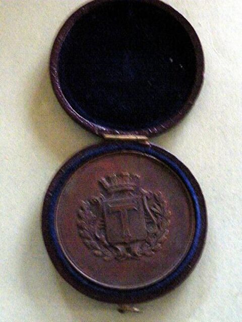 Medaille en bronze du Comice agricole de l'adt de Toul  20 Viriat (01)
