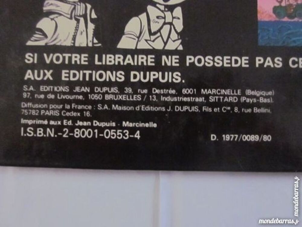 BD E O SPIROU ET FANTASIO N&deg; 27 L' ANKOU Livres et BD