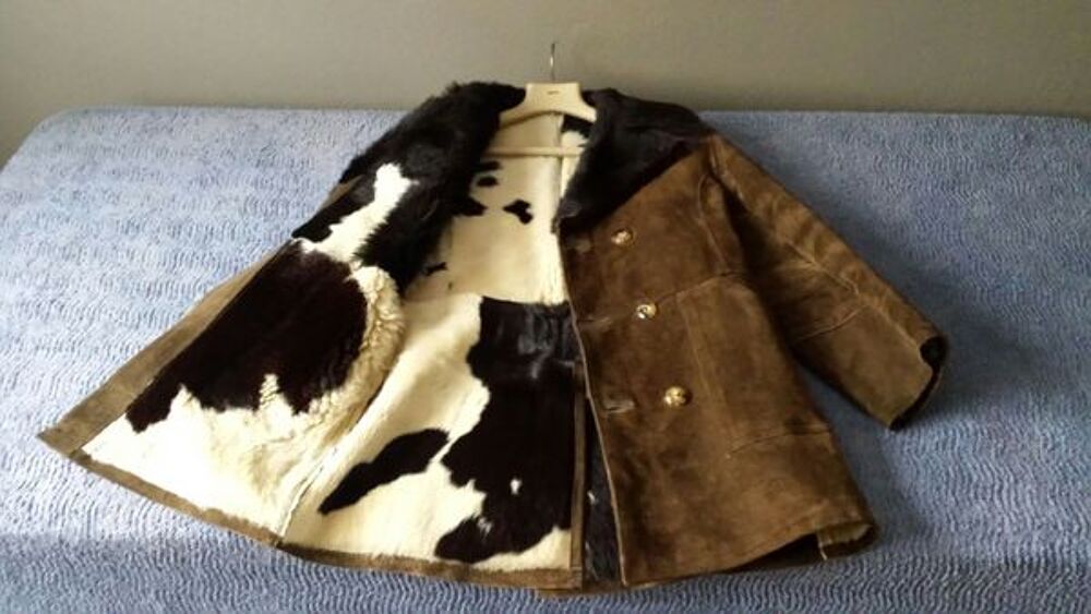 Manteau cuir veritable 3/4 Vêtements