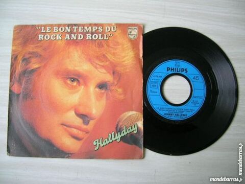 45 TOURS JOHNNY HALLYDAY Le bon temps du rock'n'r 5 Nantes (44)