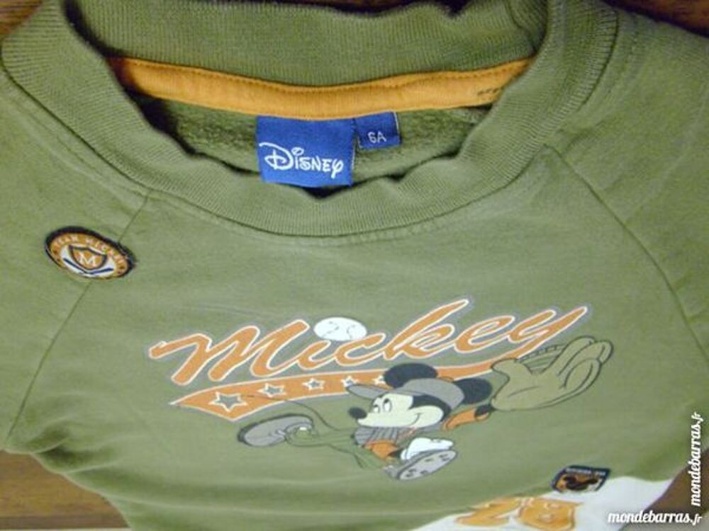 Sweat shirt Mickey de Disney 6 ans Vtements enfants