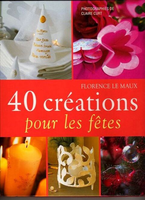 D�CORATION - 40 cr�ations PAPIER / prixportcompris 12 Reims (51)