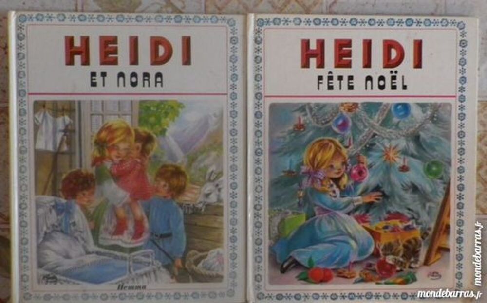 LOT 4 HEIDI ED. HEMMA (NORA NOEL MER VILLE) Livres et BD