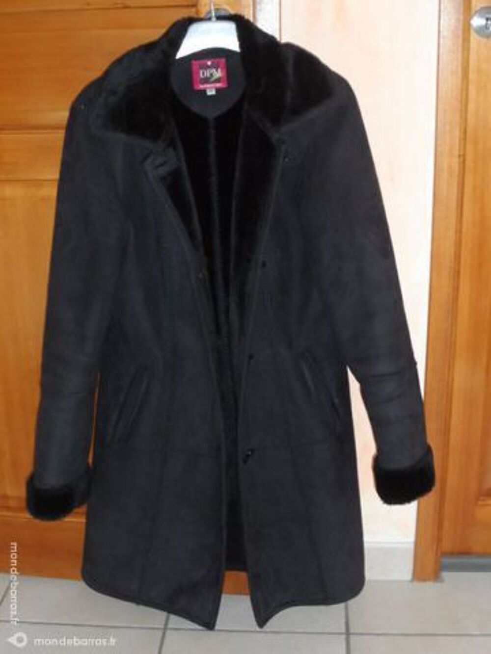 MANTEAU NOIR FEMME Vêtements