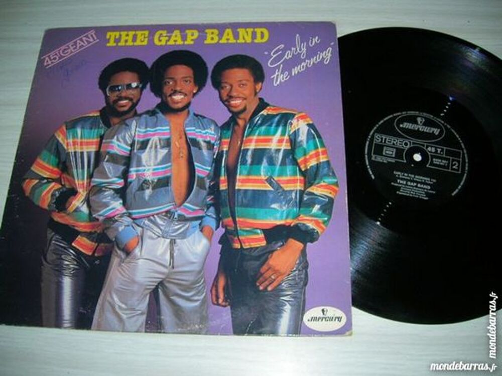MAXI 45 TOURS THE GAP BAND Early in the morning CD et vinyles