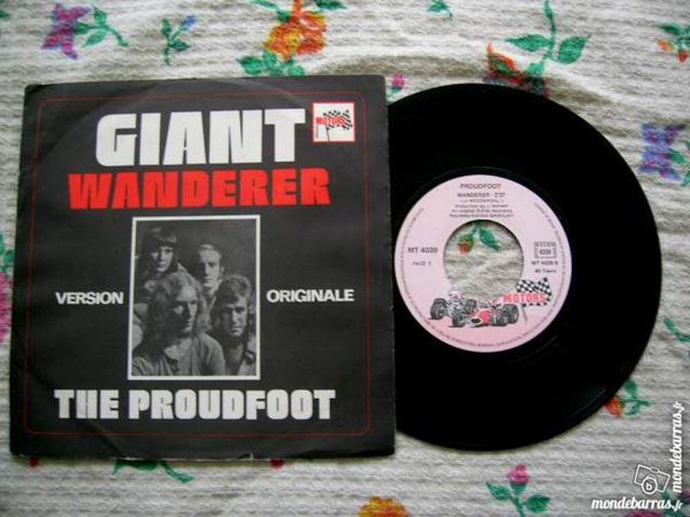 45 TOURS THE PROUDFOOT Giant/Wanderer CD et vinyles