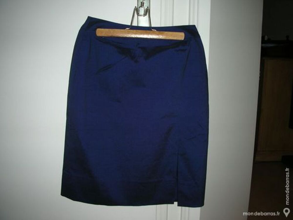 jupe bleu marine iris&eacute; Vêtements