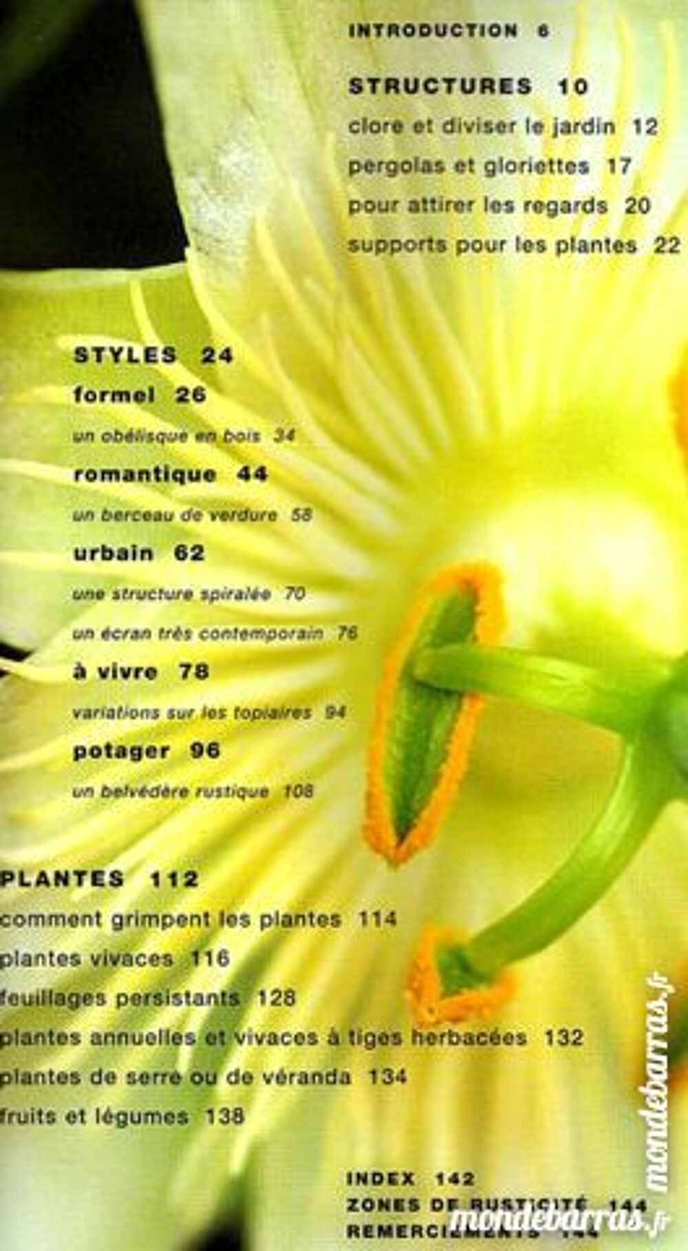 LES PLANTES GRIMPANTES Livres et BD