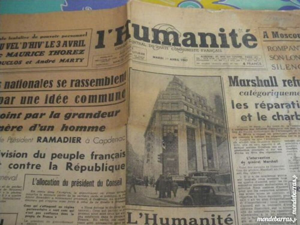lot d anciens journaux 