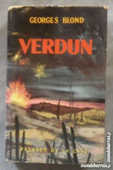 VERDUN par Georges Blond Presses de la Cité 8 Attainville (95)