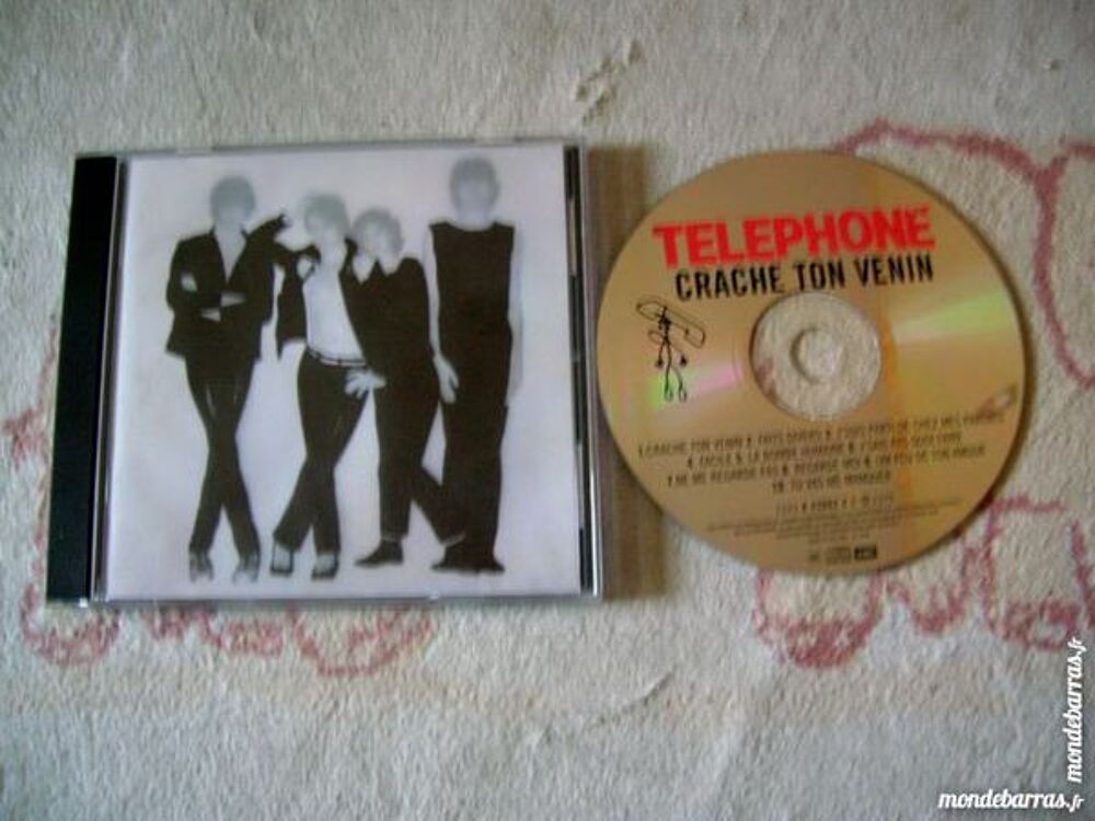 CD TELEPHONE Crache ton venin CD et vinyles