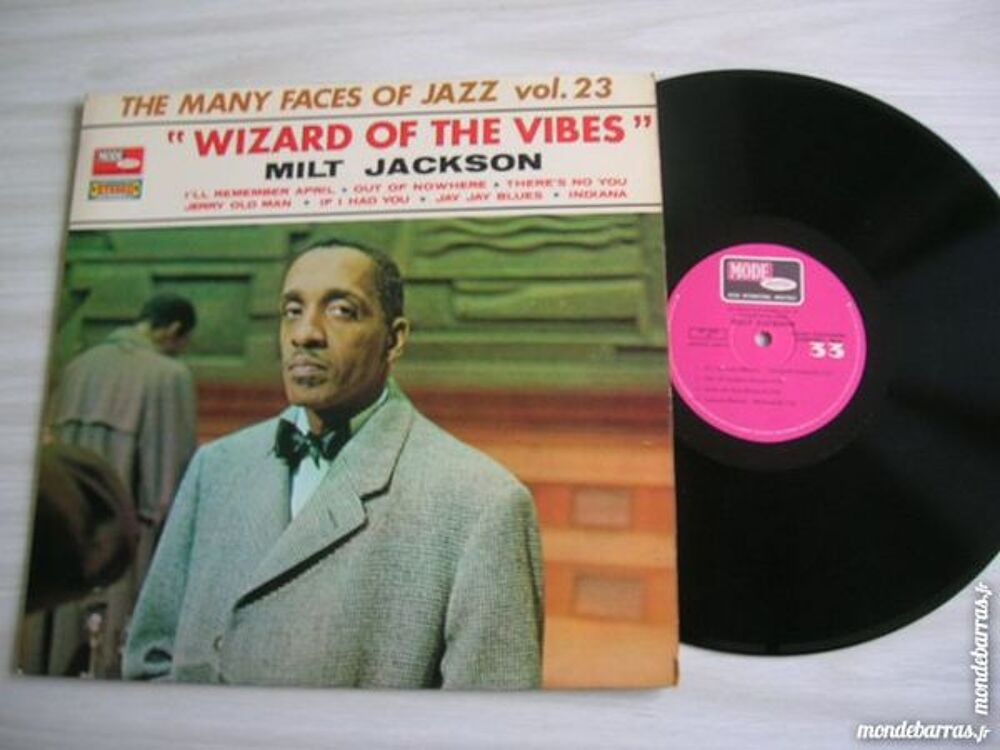 33 TOURS MILT JACKSON Wizard of the vibes CD et vinyles