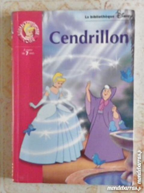 CENDRILLON LA BIBLIOTHÈQUE DISNEY BIBLIO ROSE 2 Attainville (95)