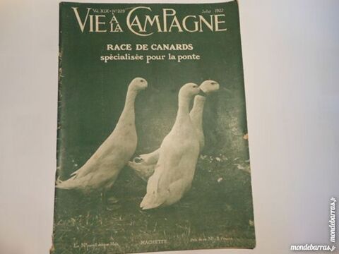 vie à la campagne N°229 juillet 1922 5 Grézieu-la-Varenne (69)