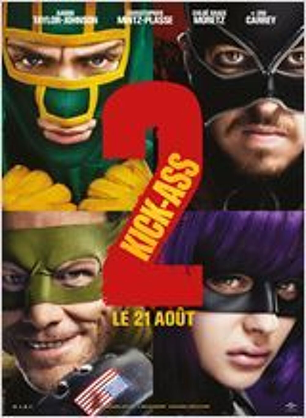 Invitation pour le film "Kick-Ass 2" pour 2 personnes Billetterie