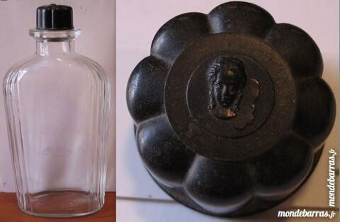 FLACON BRILLANTINE CADORICIN BOUCHON baklite 20 Paris 14 (75)