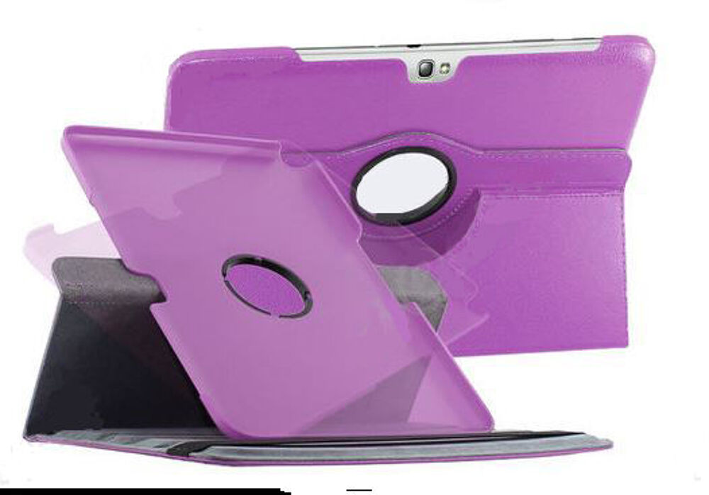 Housse en cuir synth&eacute;tique pour SAMSUNG Tab 8 pouces Téléphones et tablettes
