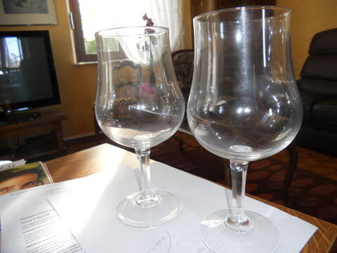 6 beaux verres  pied en cristal vritable 42 Metz (57)