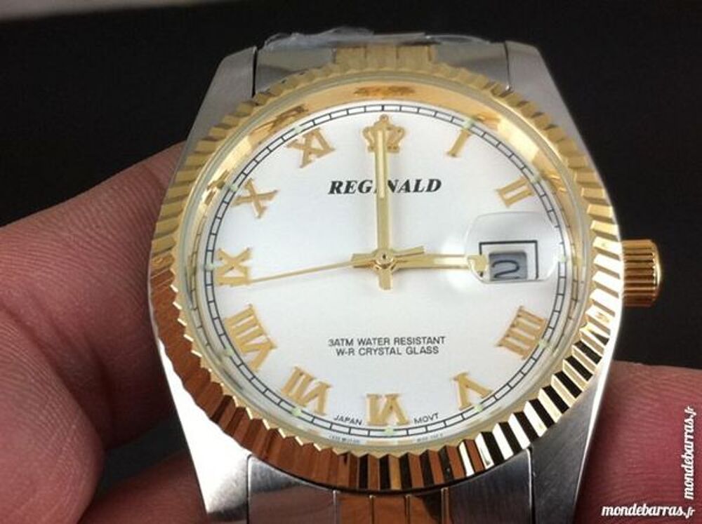 REGINALD CRYSTAL montre homme REG0006 Bijoux et montres