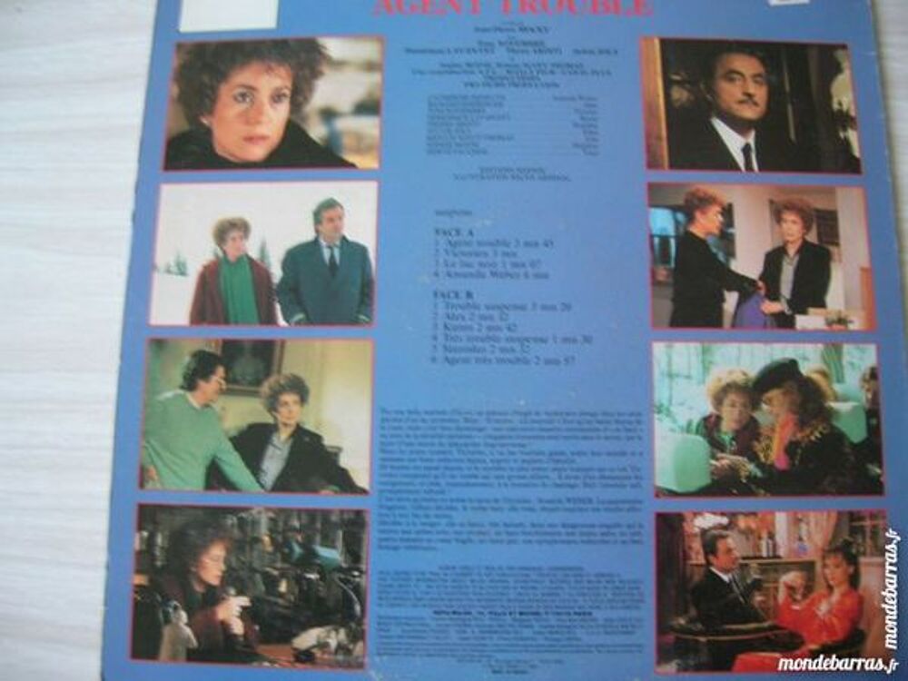 33 TOURS AGENT TROUBLE - BOF - GABRIEL YARED CD et vinyles