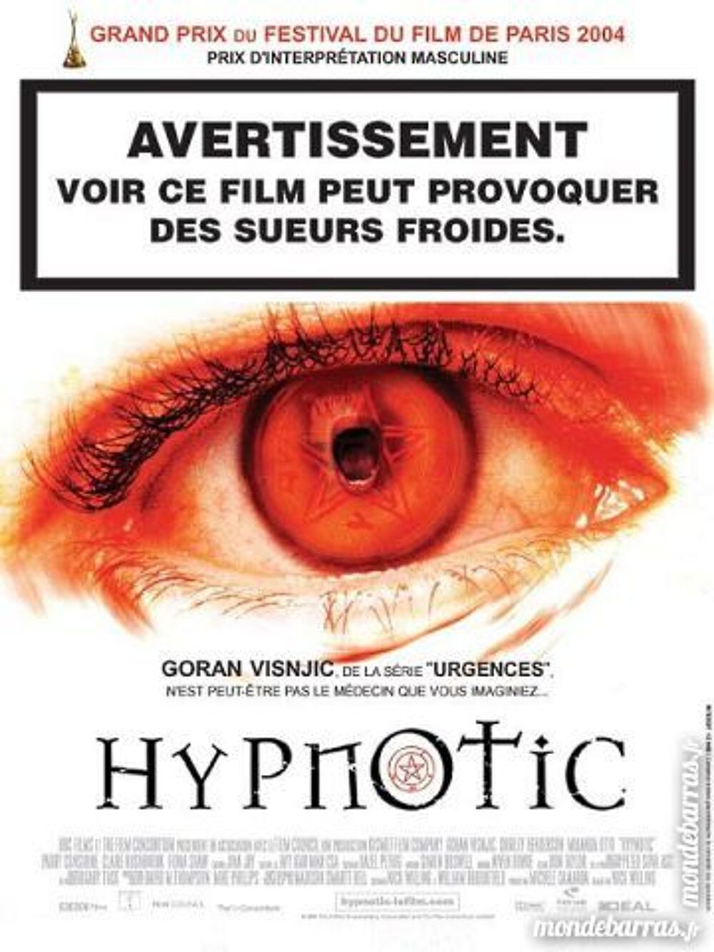 Dvd: Hypnotic (346) DVD et blu-ray