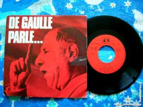 45 TOURS DE GAULLE Parle?Discours de Guerre 1939 5 Nantes (44)