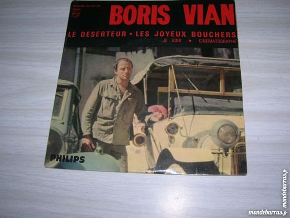 EP BORIS VIAN Le d&eacute;serteur CD et vinyles
