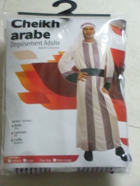 DEGUISEMENT CHEICK/SULTAN TAILLE XL 15 Vineuil-Saint-Firmin (60)