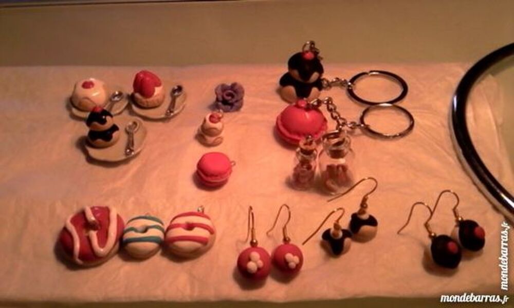 "Bijoux fimo ""Gourmands""." Bijoux et montres