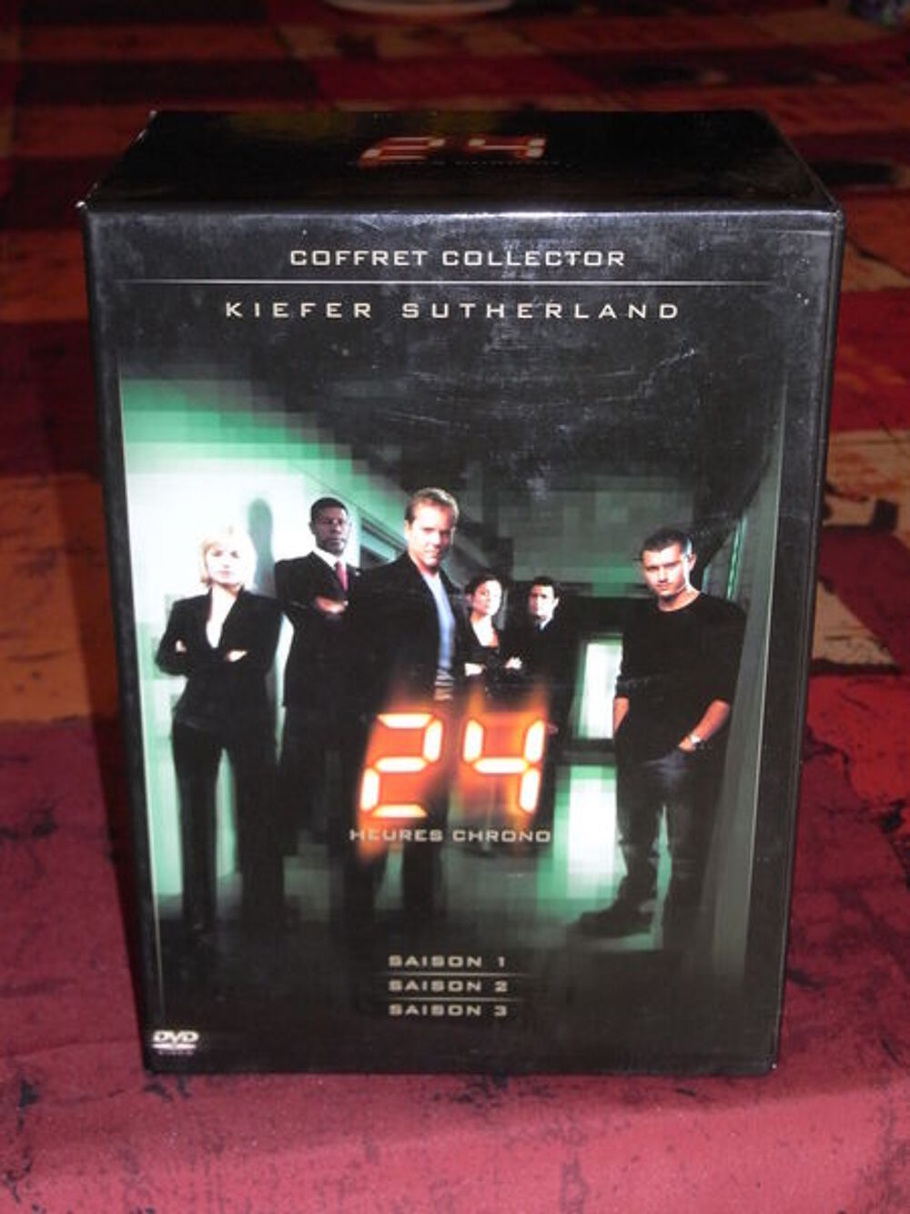 coffret saison 1-2-3 s&eacute;rie 24 heures DVD et blu-ray