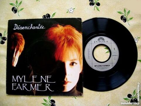 45 TOURS MYLENE FARMER D�senchant�e 11 Nantes (44)