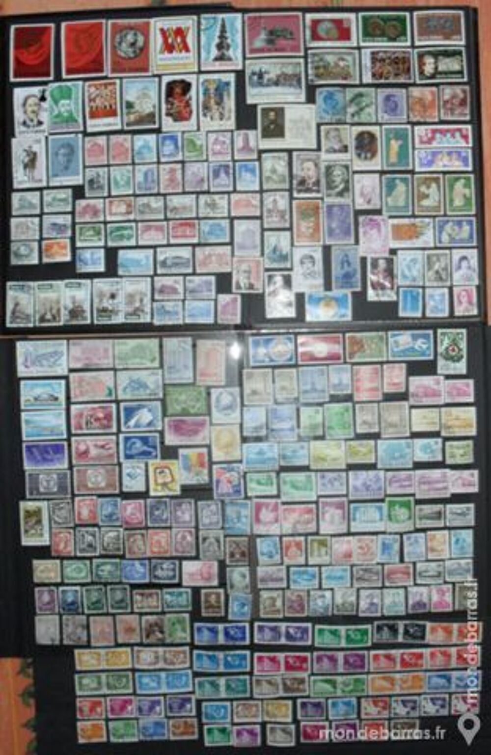 Lot de 295 timbres oblit&eacute;r&eacute;s de ROUMANIE. 