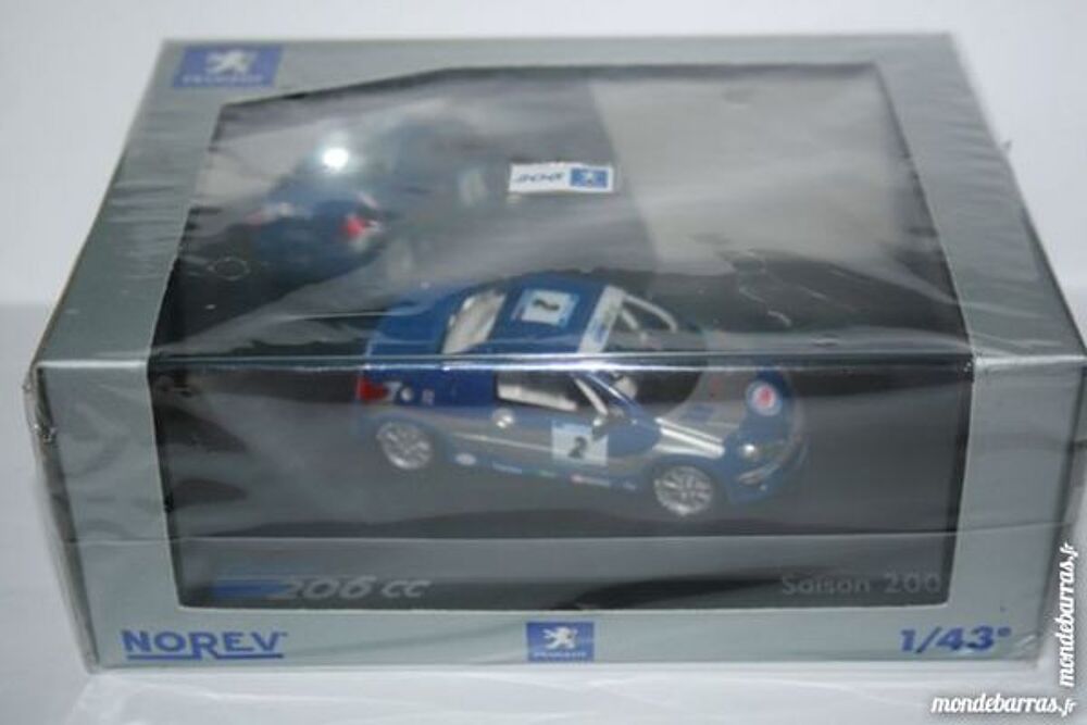 NOREV 1/43 peugeot 206cc saison 2002 Jeux / jouets